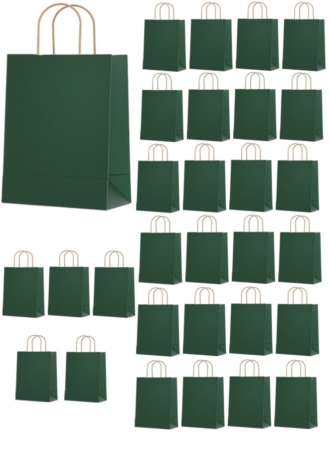 Generic 30 Piece Kraft Paper Handbag Set, High Grade Durable Paper Gift Bags with Handles for Shopping, Parties and Events 