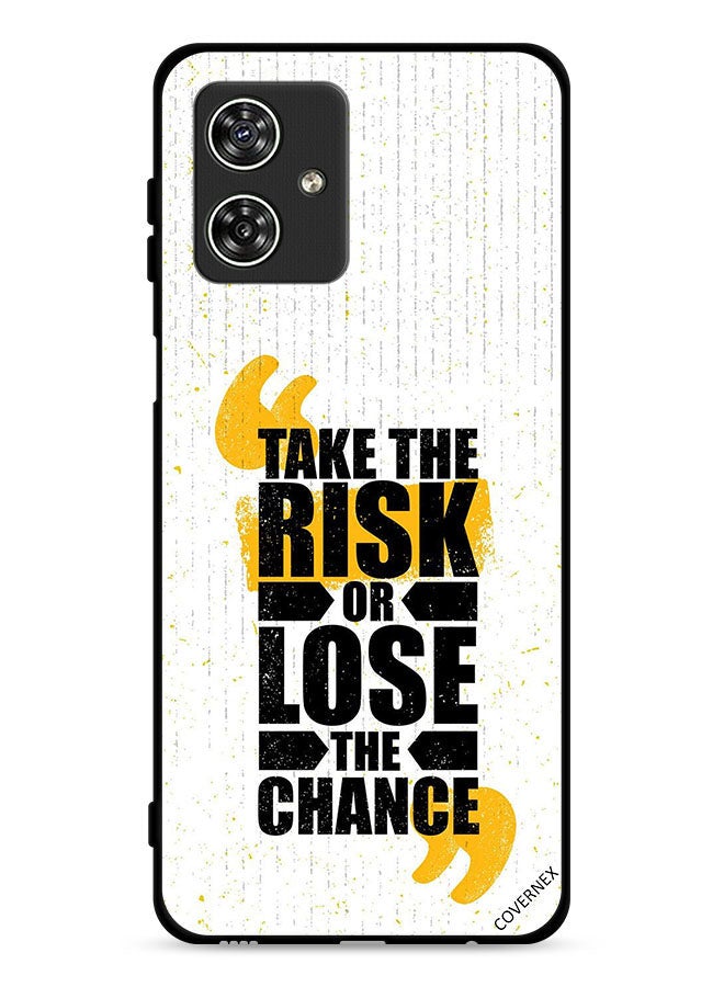Covernex Motorola Moto G54 5G Protective Case Cover Take The Risk - Image 1