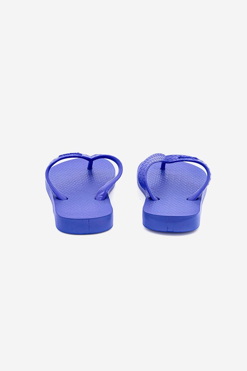 Ipanema Kids Boys Brand Logo Strap Textured Flip Flops, Blue  - Image 2