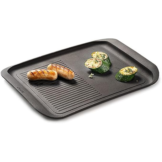 Risoli Explora 00114B26Tp0 Dual Grill 30 X 225 Cm For Multiple Cooking Cast Aluminium - Image 4