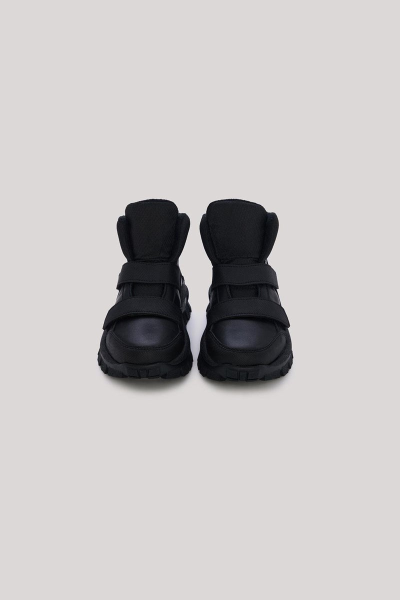 Nebbati Boy Black Boots - Image 1