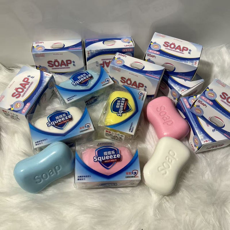Hachimi Soap Squishy Slow Rising Toy – Soft Stress Relief Squeeze  Toy - Image 1