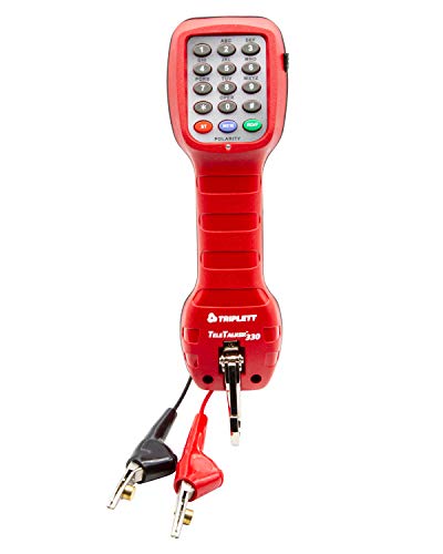 Triplett 3330 TeleTalker 330 Lineman's Test Set / Butt Set with ABN Test Clips - Image 5