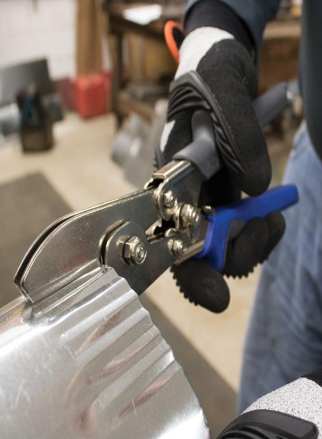 كلاين تولز أداة تجعيد بخمس شفرات من Klein Tools 86520 لأعمال القنوات والأنابيب والصفائح المعدنية، مصنوعة من الفولاذ مقاس 24 والفولاذ المقاوم للصدأ مقاس 28 - Image 4