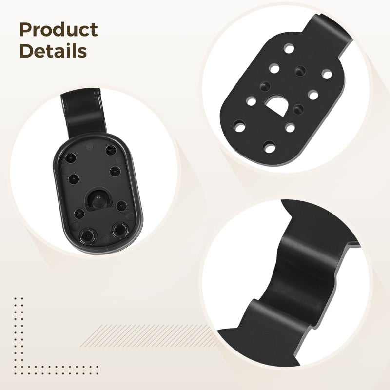 Heavy Duty Plastic Clips 100 Pcs Multi Hole Design for Shade Cloth Windproof Reusable - Image 3