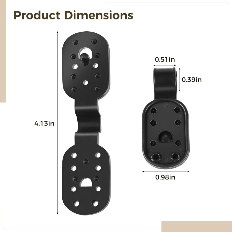 Heavy Duty Plastic Clips 100 Pcs Multi Hole Design for Shade Cloth Windproof Reusable - Image 4