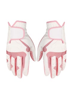 Golf Gloves for Women's Hands, Pair of Synthetic PU Soft Silicone Non-Slip Ventilated Comfort Pink Fit Fashion, High Quality and Genuine Leather, Student, Golf Gloves, Tech Made, Pink Soft - pzsku/Z8AC5FF847A1FBAEC7757Z/45/_/1695730814/37b05711-c6cf-4eed-9fbb-e17bac89cff4