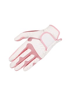 Golf Gloves for Women's Hands, Pair of Synthetic PU Soft Silicone Non-Slip Ventilated Comfort Pink Fit Fashion, High Quality and Genuine Leather, Student, Golf Gloves, Tech Made, Pink Soft - pzsku/Z8AC5FF847A1FBAEC7757Z/45/_/1695730816/464d69ca-a362-48d4-8bf6-455c99d279c8