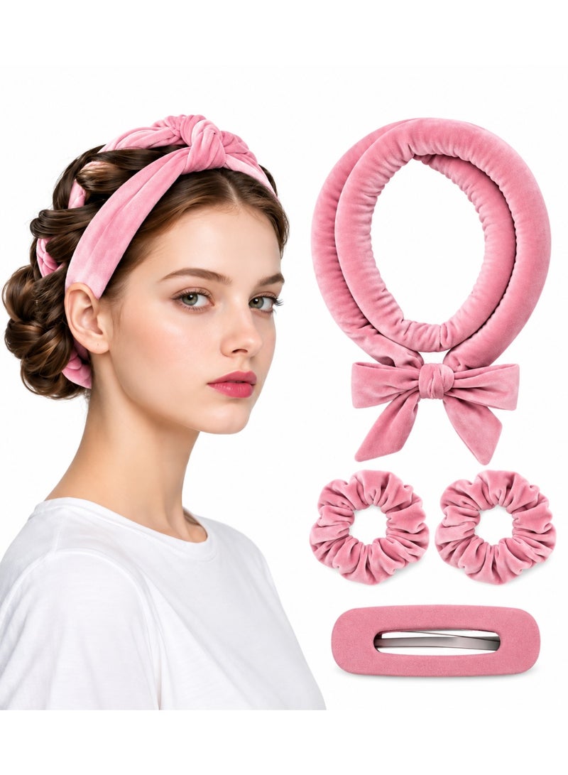 HERISTA Curly Hair Roller Thickening Heatless Hair Curler Clip Set No-heat Curling Iron Long-lasting Hair Clip for Styling - Image 1