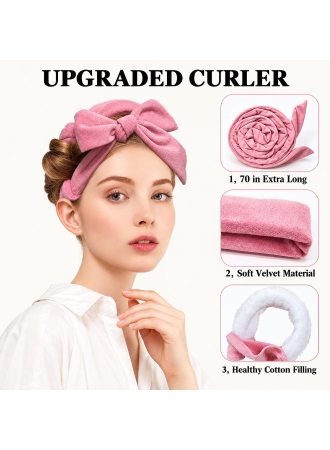 HERISTA Curly Hair Roller Thickening Heatless Hair Curler Clip Set No-heat Curling Iron Long-lasting Hair Clip for Styling - Image 2