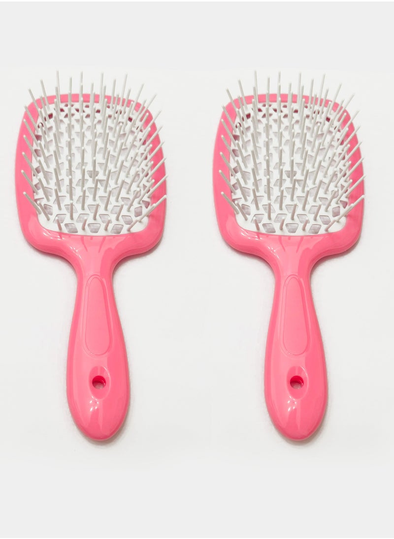 YOMA 2 comb Hair Brush Professional Detangler Super brush Scalp Massage Comb Paddle Brush Ribs Comb  - Image 1