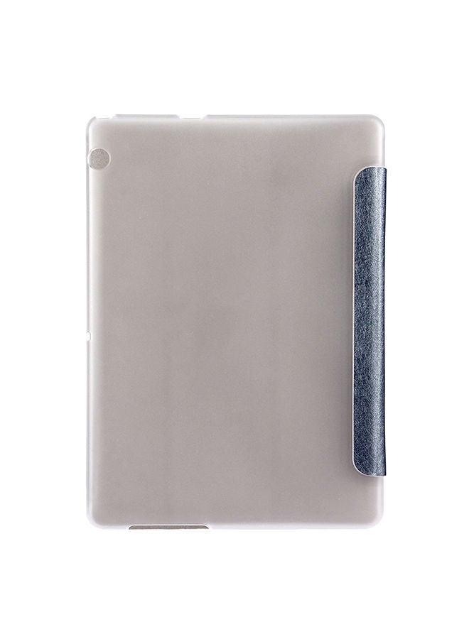 NIBEMINENT Protective Flip Case Cover For Huawei MediaPad T3 9.6-Inch Dark Blue - Image 2