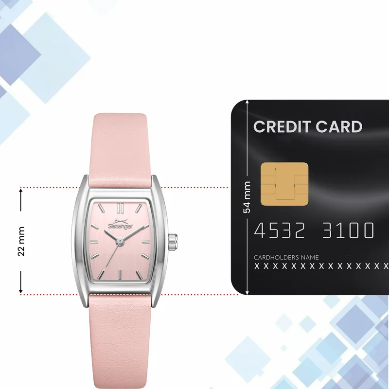 Slazenger  Women's Leather Analog Watch SL.9.2641.3.386 - 22 mm  | Best Price UAE