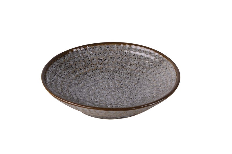 Caffeine Ceramic Handmade Cripple Serving Bowl (1 pc) - Image 2