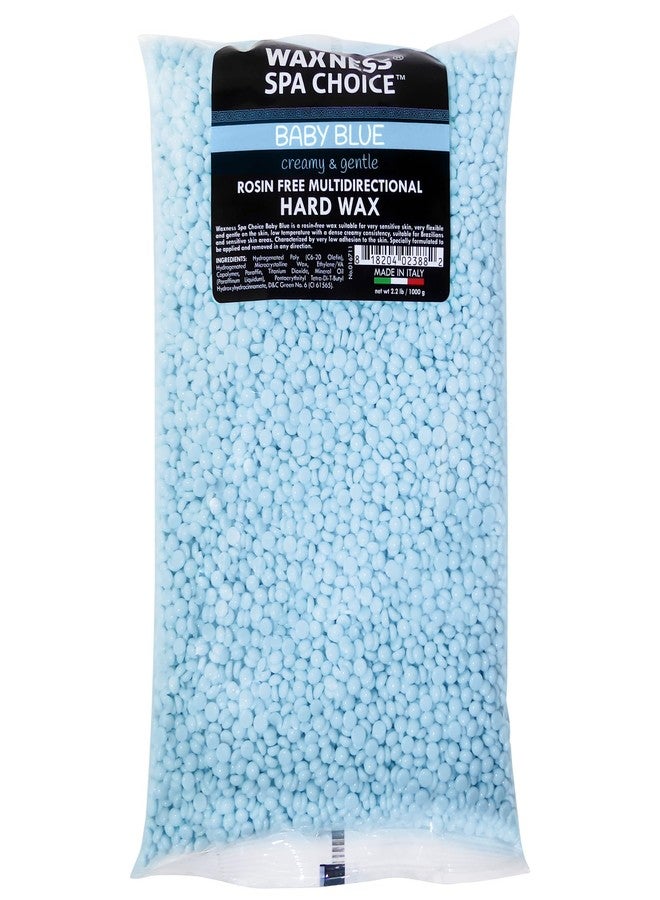 Waxness Spa Choice Assorted Hard Wax Beads 2.2 lb 1 kg Pack of 3 - Mango, Coconut, Baby Blue - Image 4