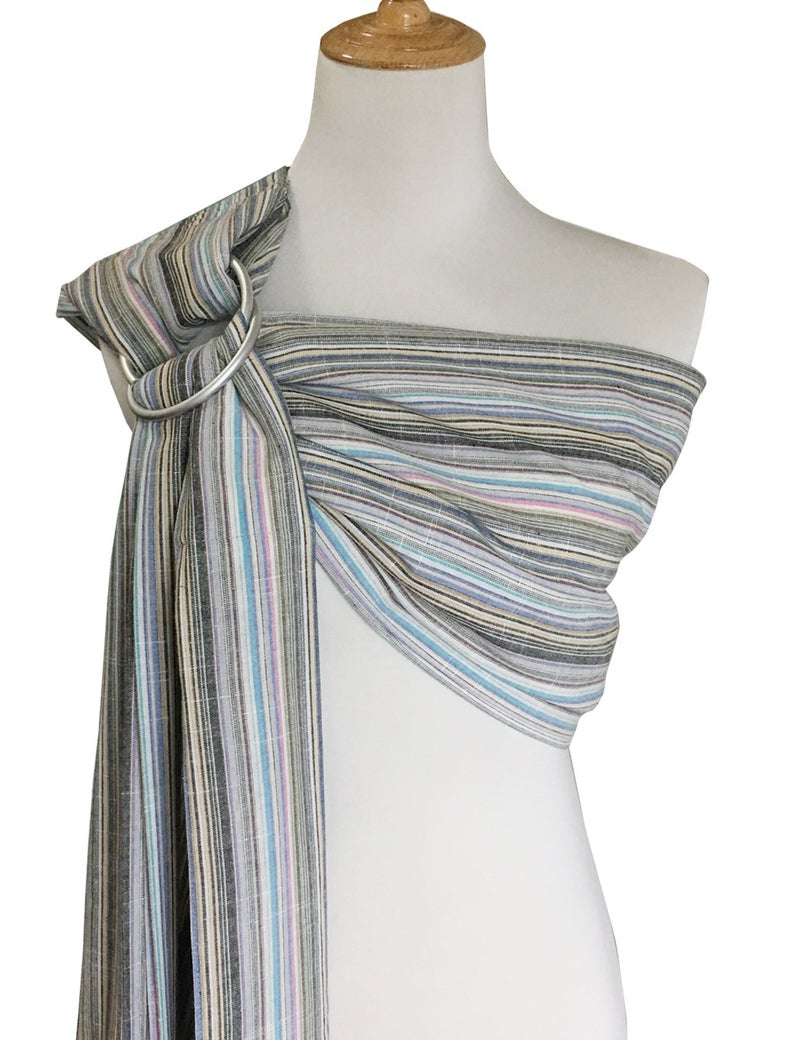 Vlokup Ring Sling Baby Carrier  Soft Cotton Baby Sling Carrier Newborn To Toddler  Baby Wrap Carrier For Plus Size Parents  Perfect Shower Gift  Sweet Desserts - Image 1