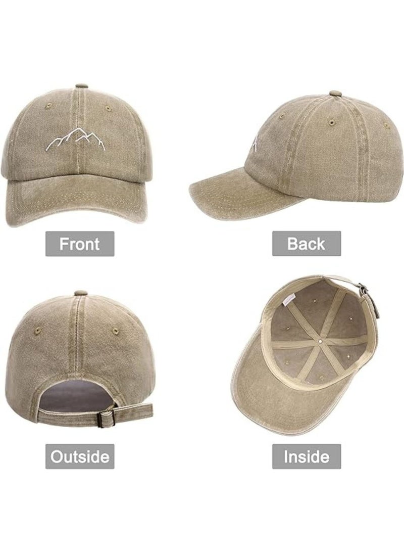 SARAOONT 100% Cotton Baseball Cap Hat for Men and Women - Image 2