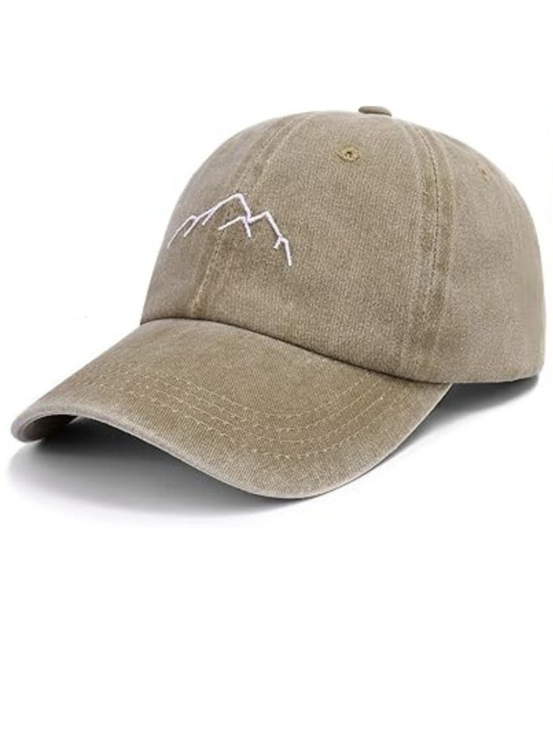 SARAOONT 100% Cotton Baseball Cap Hat for Men and Women - Image 1
