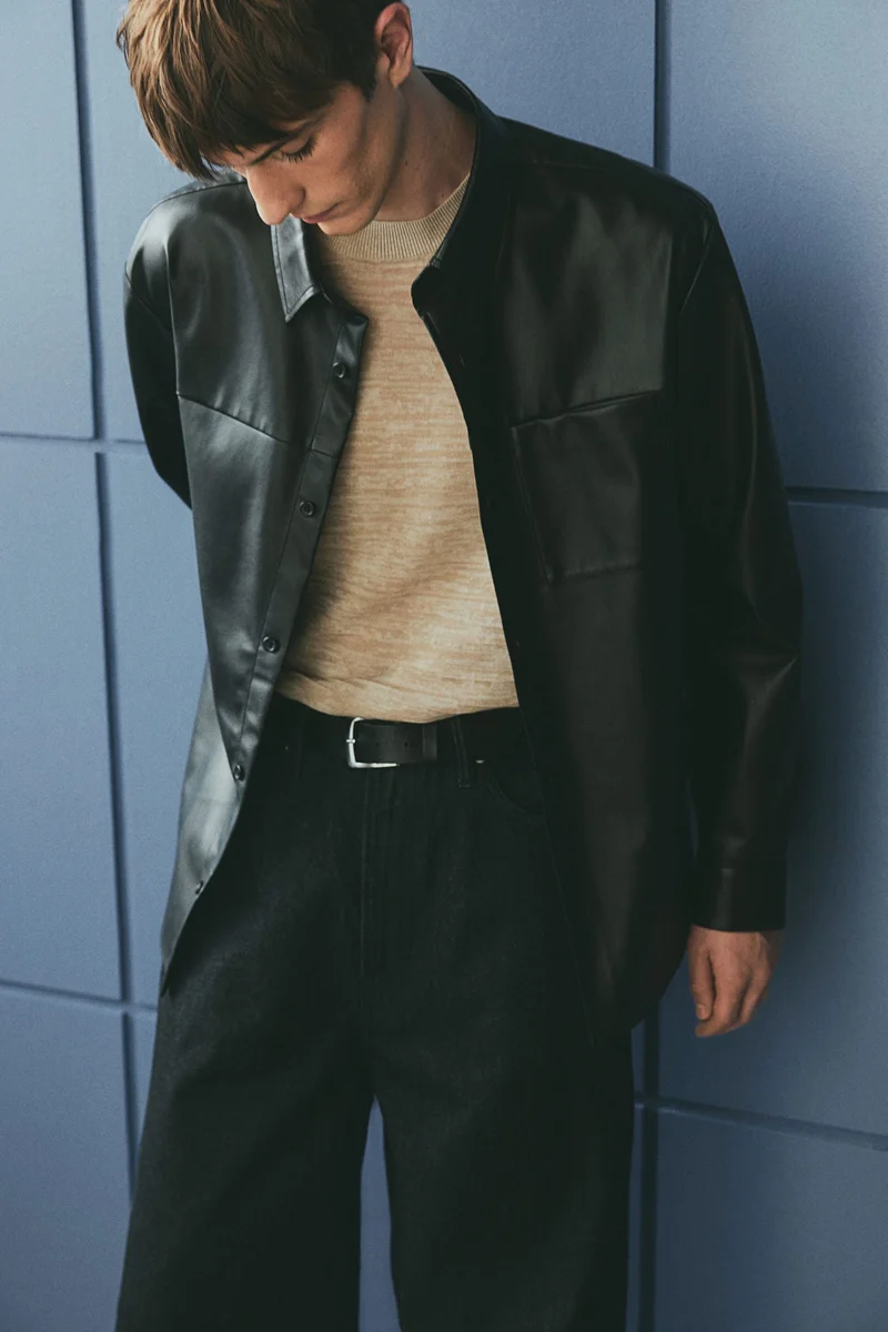 اتش اند ام Regular Fit Fine-knit T-shirt