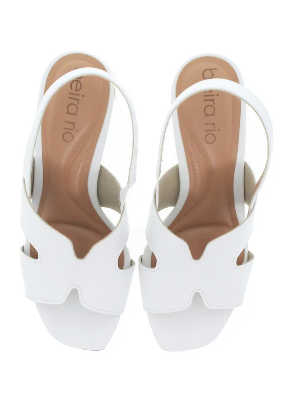 Beira Rio High Heels Sandals with Back Strap – Elegant sling Back Heels for Girls & Ladies