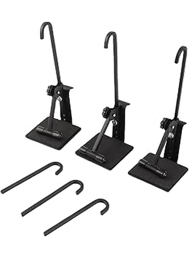Sturdy Iron Fireplace Hanger Hook For Holiday Wreath Stocking Decorations - Image 1
