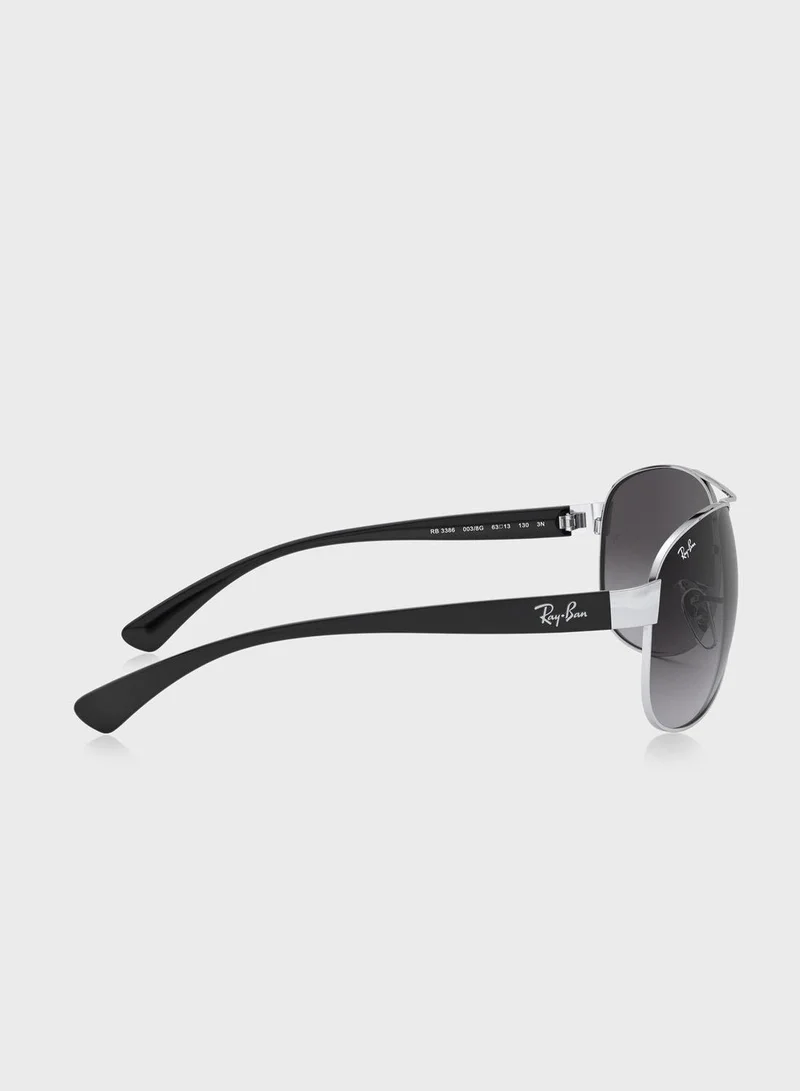 Ray-Ban  0Rb3386 Aviator Sunglasses  | Best Price UAE