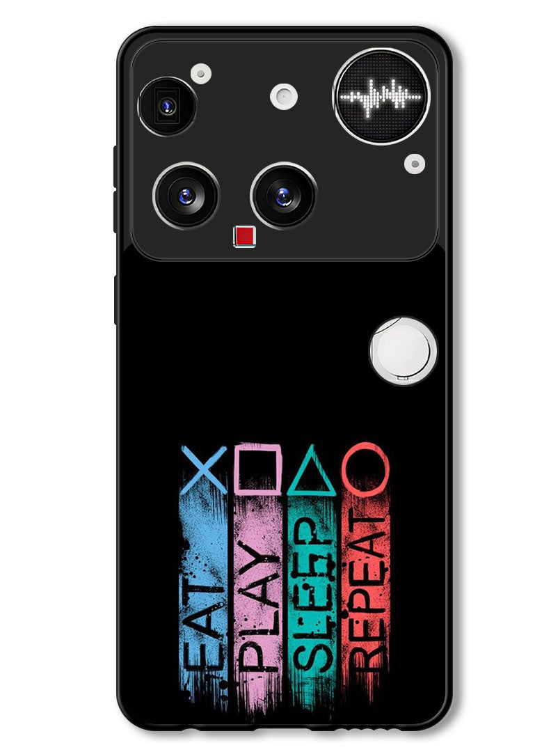 Theodor Case Compatible with Nothing Phone (3) 6.67 Inch Protection Shockproof Bumper Cover Eat Pla - Image 1