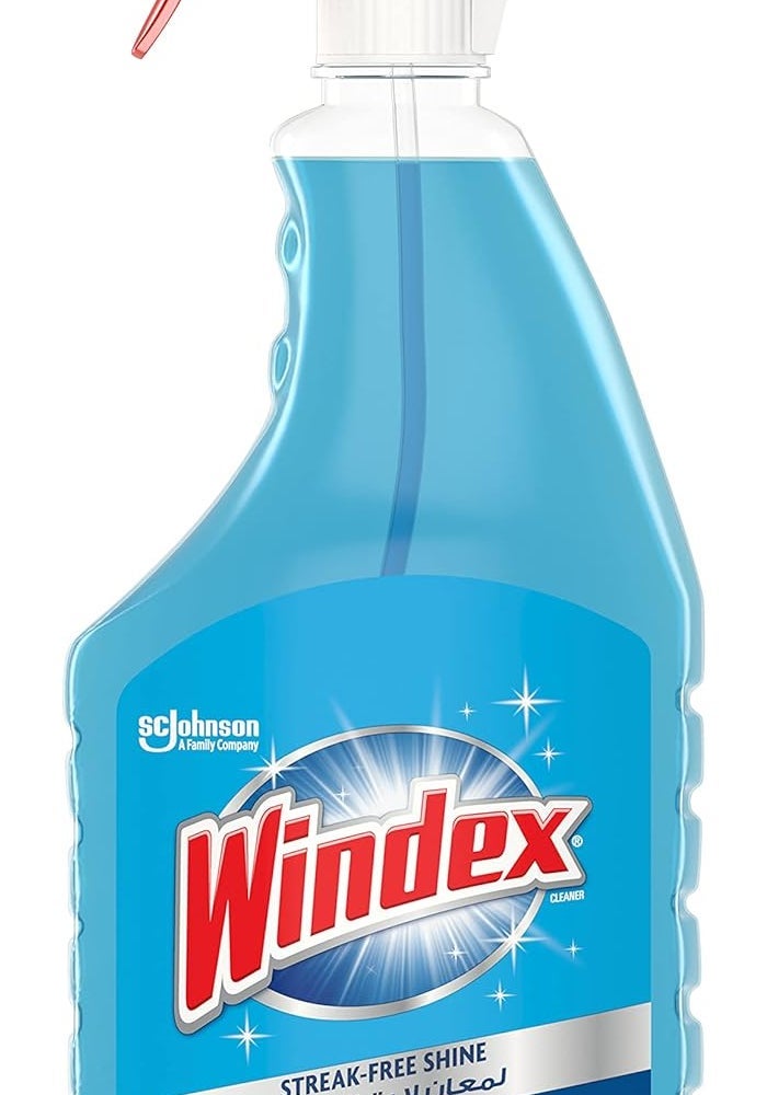 Windex Glass Cleaner Spray, Original Scent, Streak-Free Shine, 750ml - Image 1