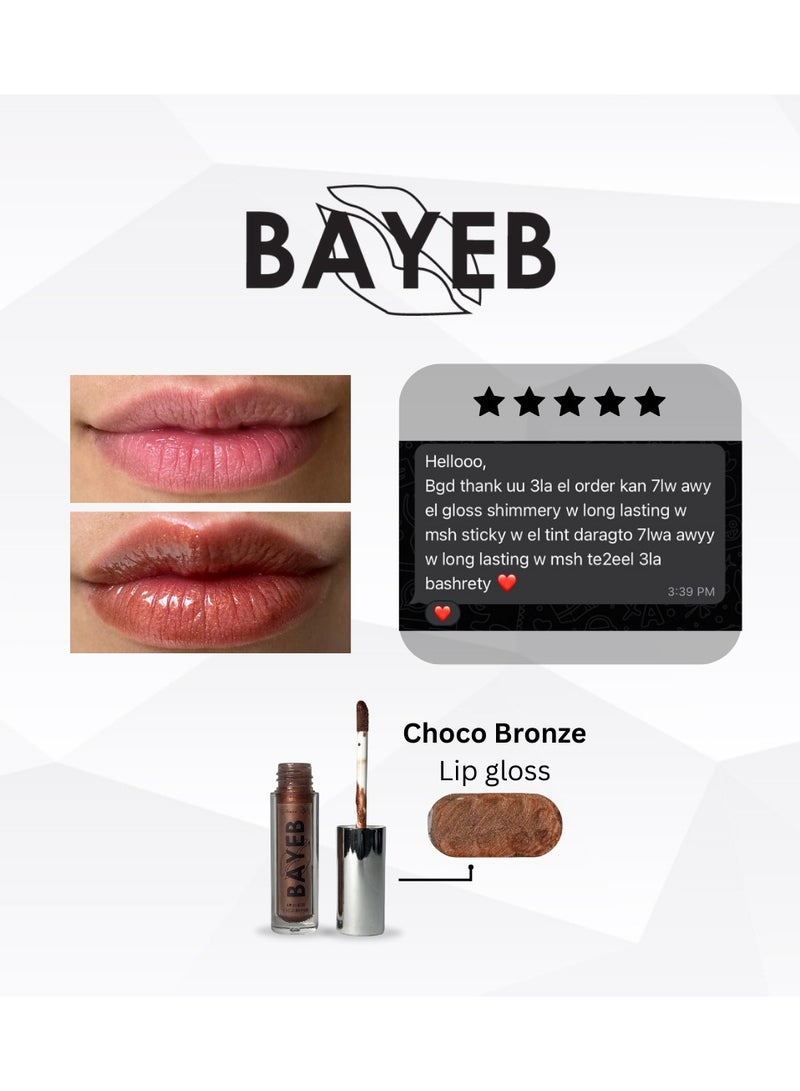 deoc BAYEB Lip Gloss Choco bronze - Image 3