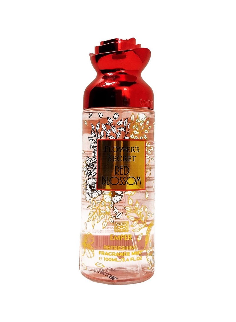 emper Flower's Secret Red Blossom - Body Mist - For Women - 100ml - Image 1