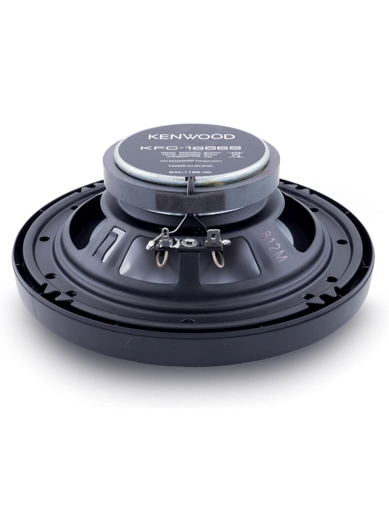Kenwood KFC-S1666 6.5 Inch 2-Way Coaxial Car Speakers – 300W Peak Power Stage Sound Series - Image 5