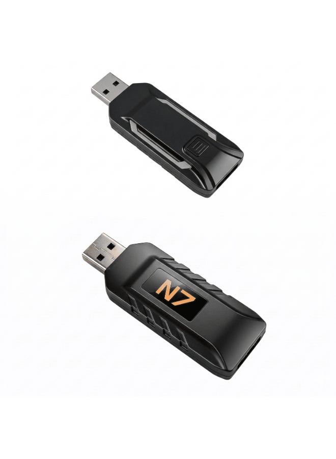 بي اكس ان محول عجلة السباق PXN N7 مستقبل لاسلكي USB بلوتوث لجهاز PS5 من V9 / V9 الجيل 2 / V99 عجلة القيادة - Image 2