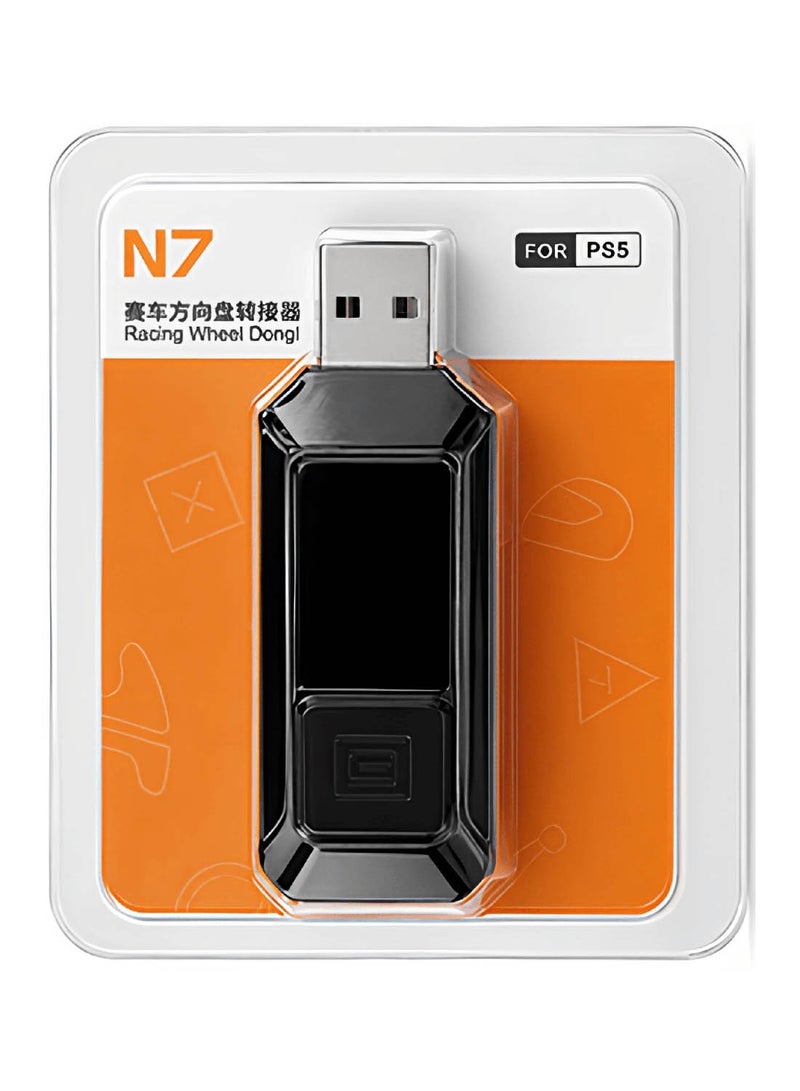 بي اكس ان محول عجلة السباق PXN N7 مستقبل لاسلكي USB بلوتوث لجهاز PS5 من V9 / V9 الجيل 2 / V99 عجلة القيادة - Image 1