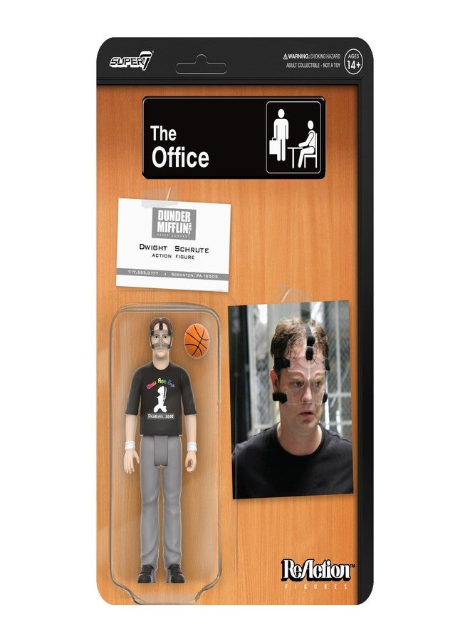 Super7 The Office Dwight Schrute (Basketball) - 3.75" The Office Action Figure with Accessory Classic TV Show Collectibles - Image 2