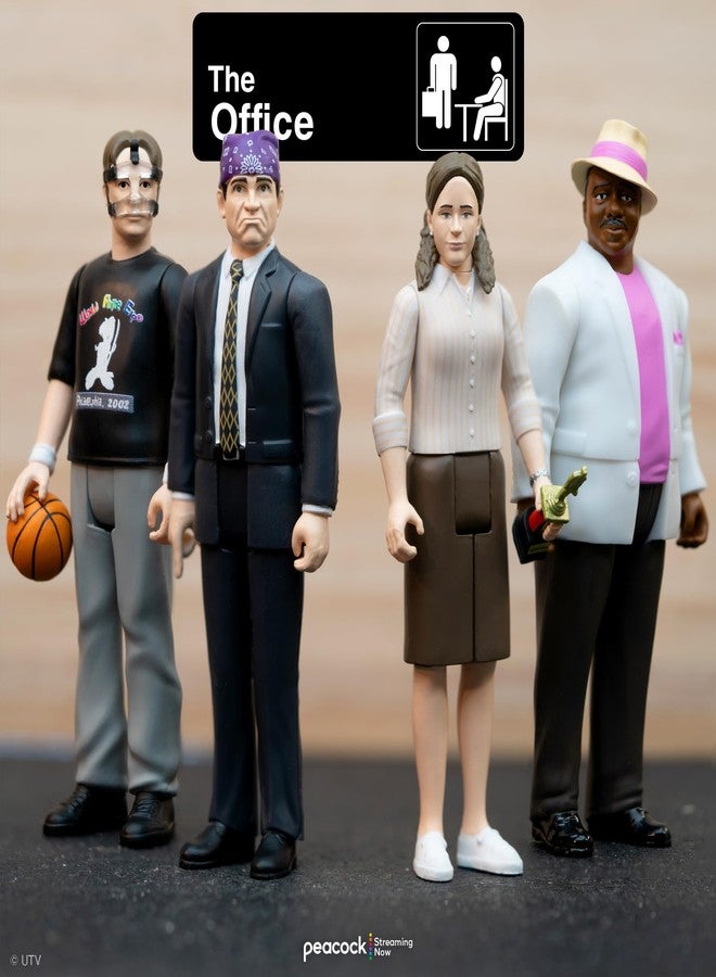 Super7 The Office Dwight Schrute (Basketball) - 3.75" The Office Action Figure with Accessory Classic TV Show Collectibles - Image 3
