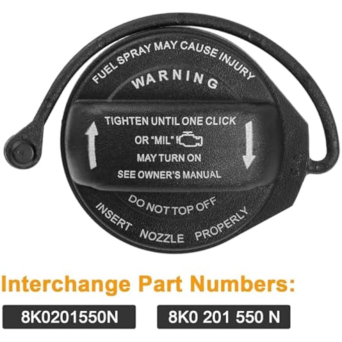 rayihni Gas Cap for A4 20112016 A5 A8 Q5 20082016  Fuel Tank Cap Cover Car Accessories A6 Gas Tank Lock - Image 3