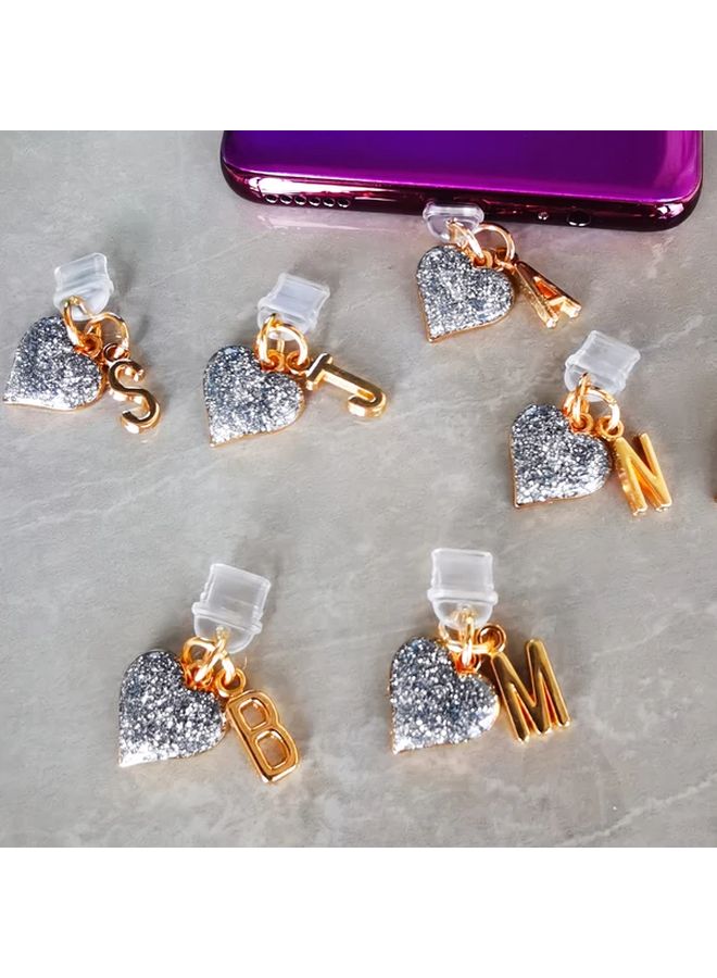 Heart Shaped Phone Charger Port Dust Plug Cover For iPhone 5 To 14 - Image 4