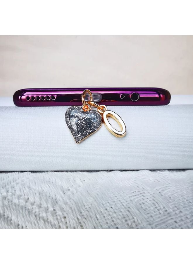 Heart Shaped Phone Charger Port Dust Plug Cover For iPhone 5 To 14 - Image 1