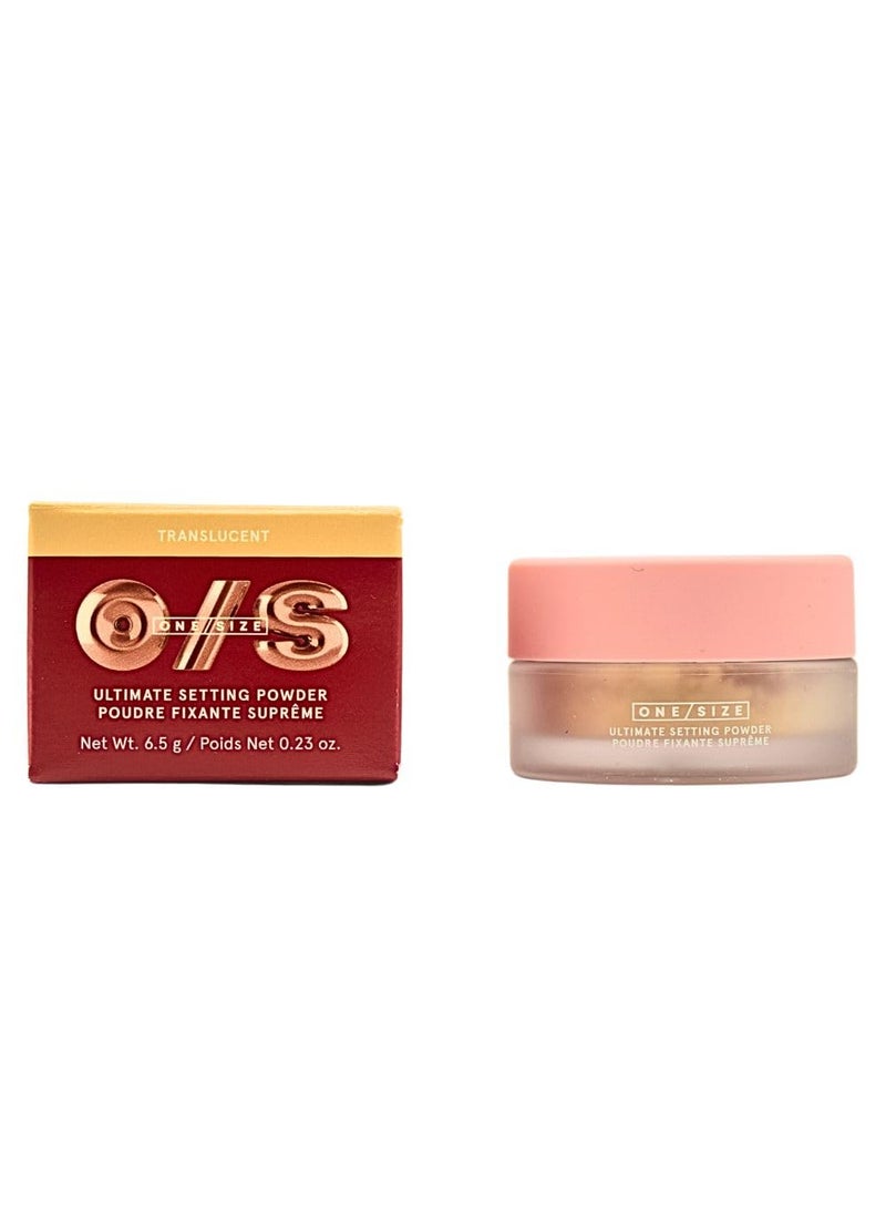 One size One Size Ultimate Blurring Setting Powder Travel Size  Translucent  for Fair to Medium Dark Skin 