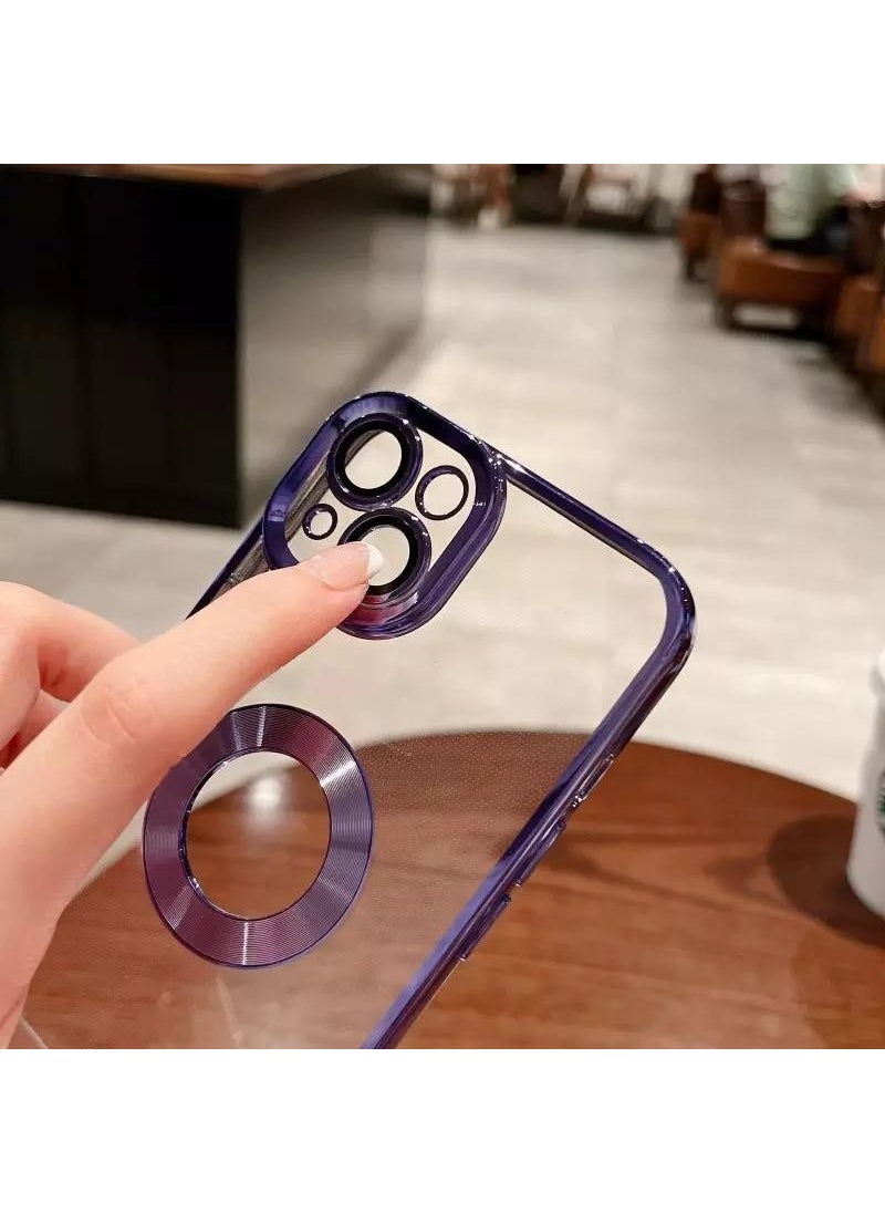 Go Aksesuar - Laser Case with Extra Camera Protection (Camera Glass Lens) Compatible with iPhone 13 and 14 - Image 1