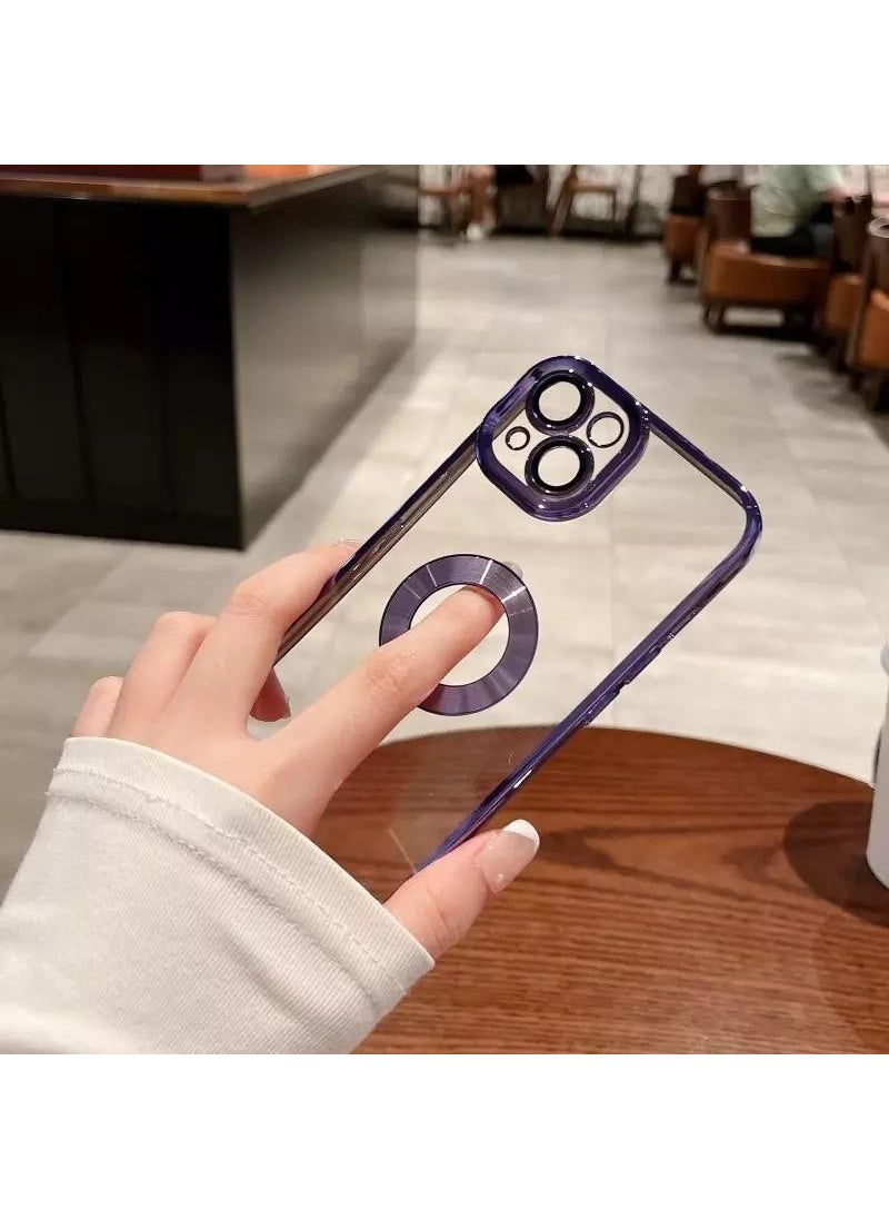 Go Aksesuar - Laser Case with Extra Camera Protection (Camera Glass Lens) Compatible with iPhone 13 and 14 - Image 1