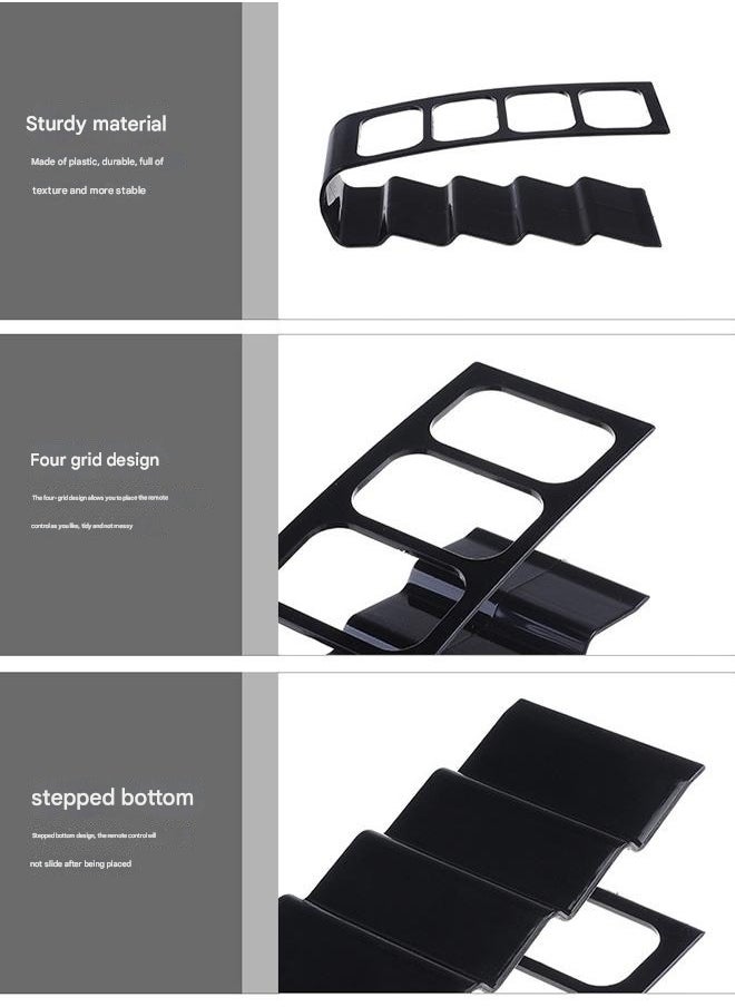 MHD Creative Desktop Four-Grid Remote Control Storage Rack  - Image 3