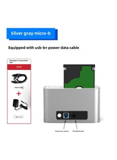 Arabest USB 3.0 to SATA Hard Drive Docking Station 20TB Support HD01U3(Micro-B Port 3.0) 