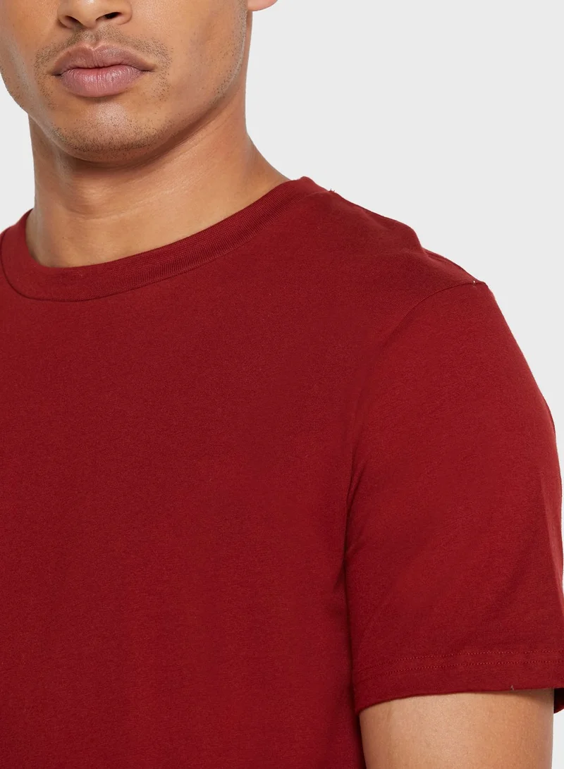 Seventy Five Basics Essential Crew Neck T-Shirt
