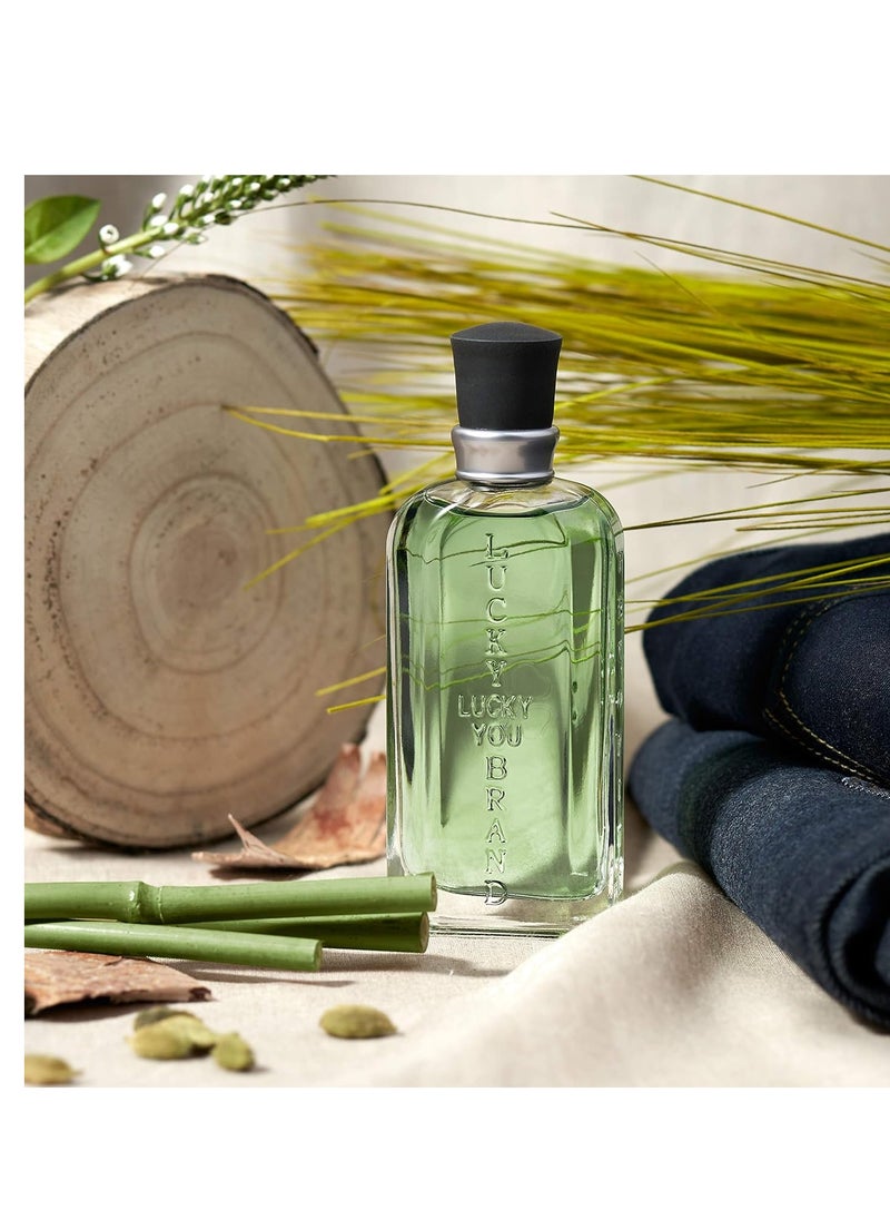 Lucky you LUCKY You Cologne Spray for Men, Day or Night Casual Scent with Bamboo Stem Fragrance Notes, 3.4 Ounce  - Image 5