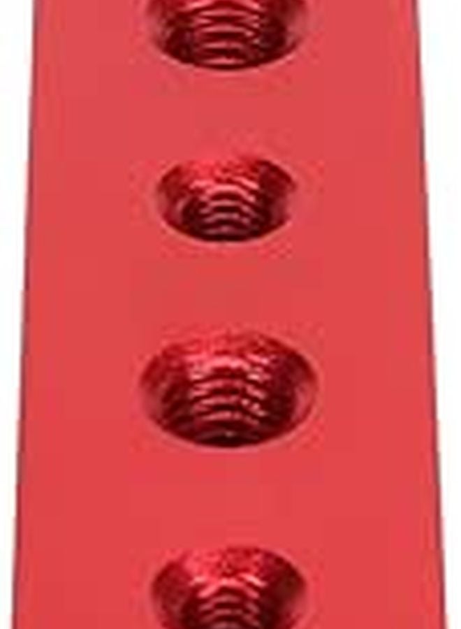 100mm Red Aluminum Alloy Miter Track T Slot Saw Guide Woodworking Chute Rail Workbench Fixture - Image 1
