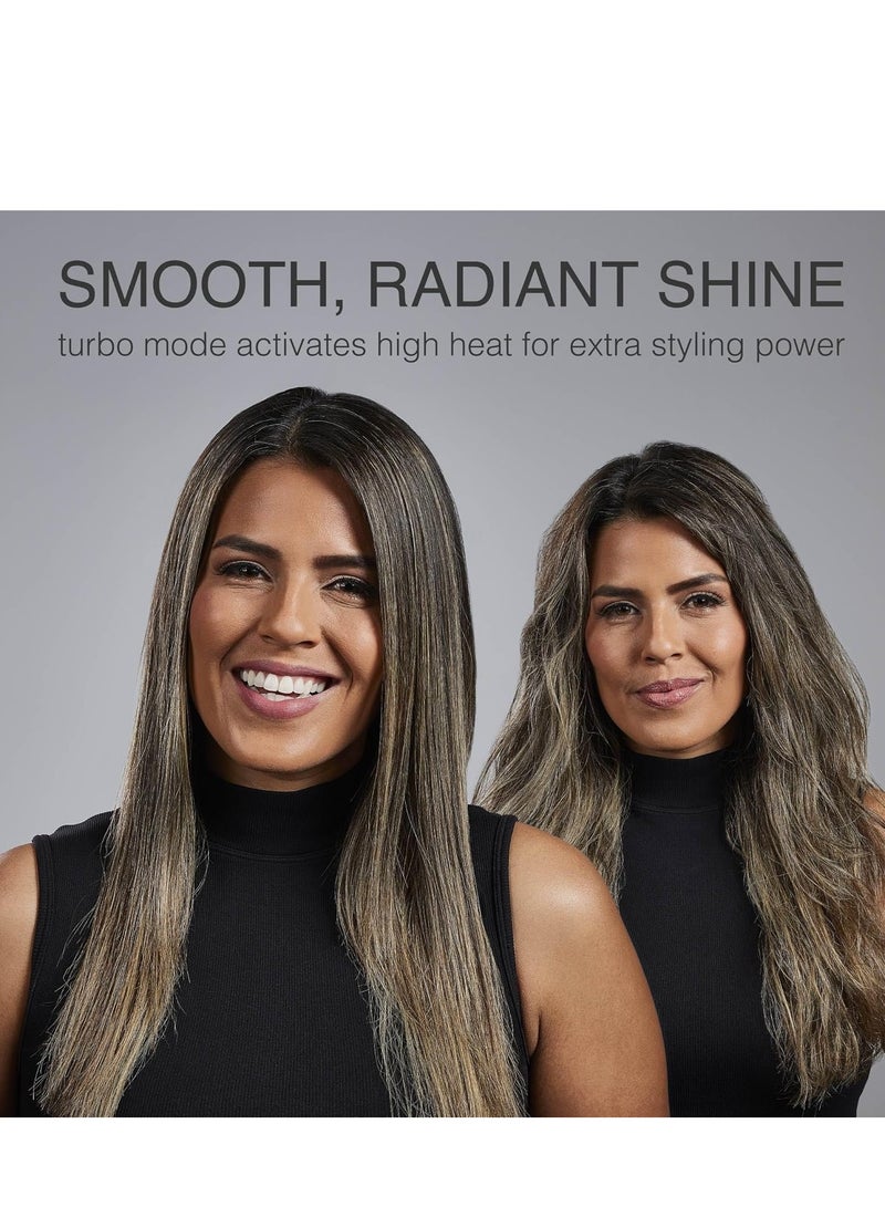 شو وو أداة تصفيف الشعر السيراميكية 2 في 1 – جهاز لفرد وتجعيد الشعر مع طلاء سيراميكي لانزلاق سلس، تسخين سريع خلال 15 ثانية، يصل إلى 200 درجة مئوية، لنتائج تدوم طويلاً في التمويج والفرد - Image 5
