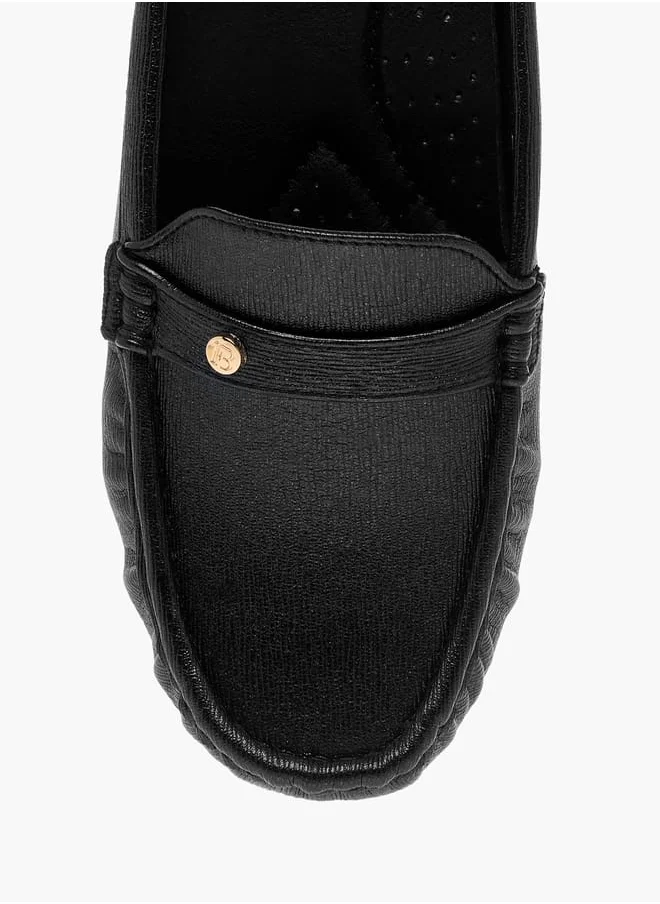 Flora Bella By Shoexpress Womens Textured Slip-On Mules