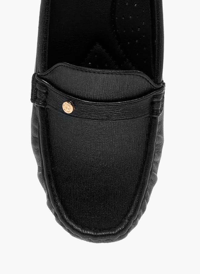 Flora Bella By Shoexpress Womens Textured Slip-On Mules  - Image 4