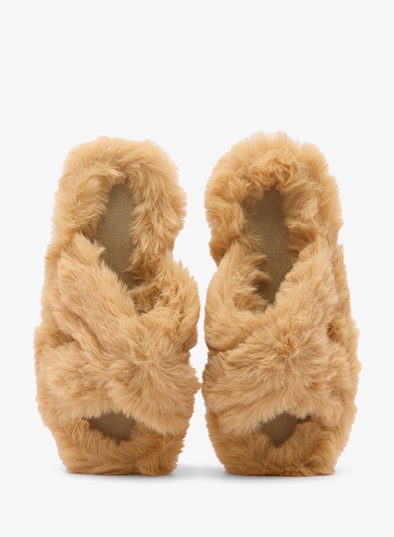 Ginger Fur Bedroom Slippers - Image 4